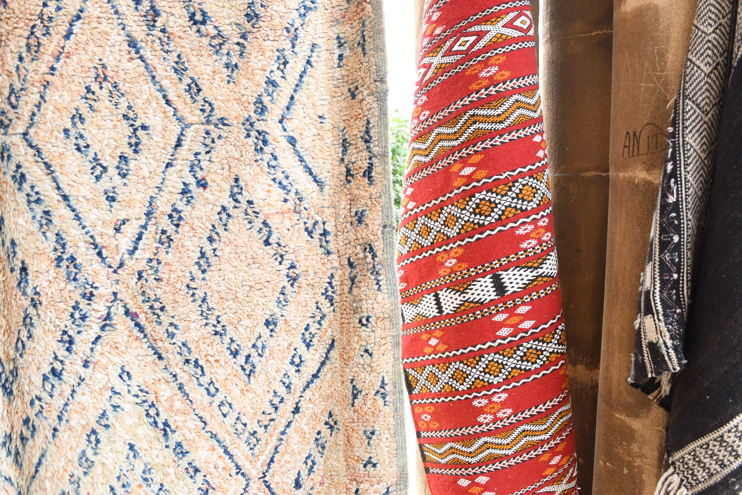 a red tie hanging on a wall. il_fullxfull.6065533491_8z5g.jpg