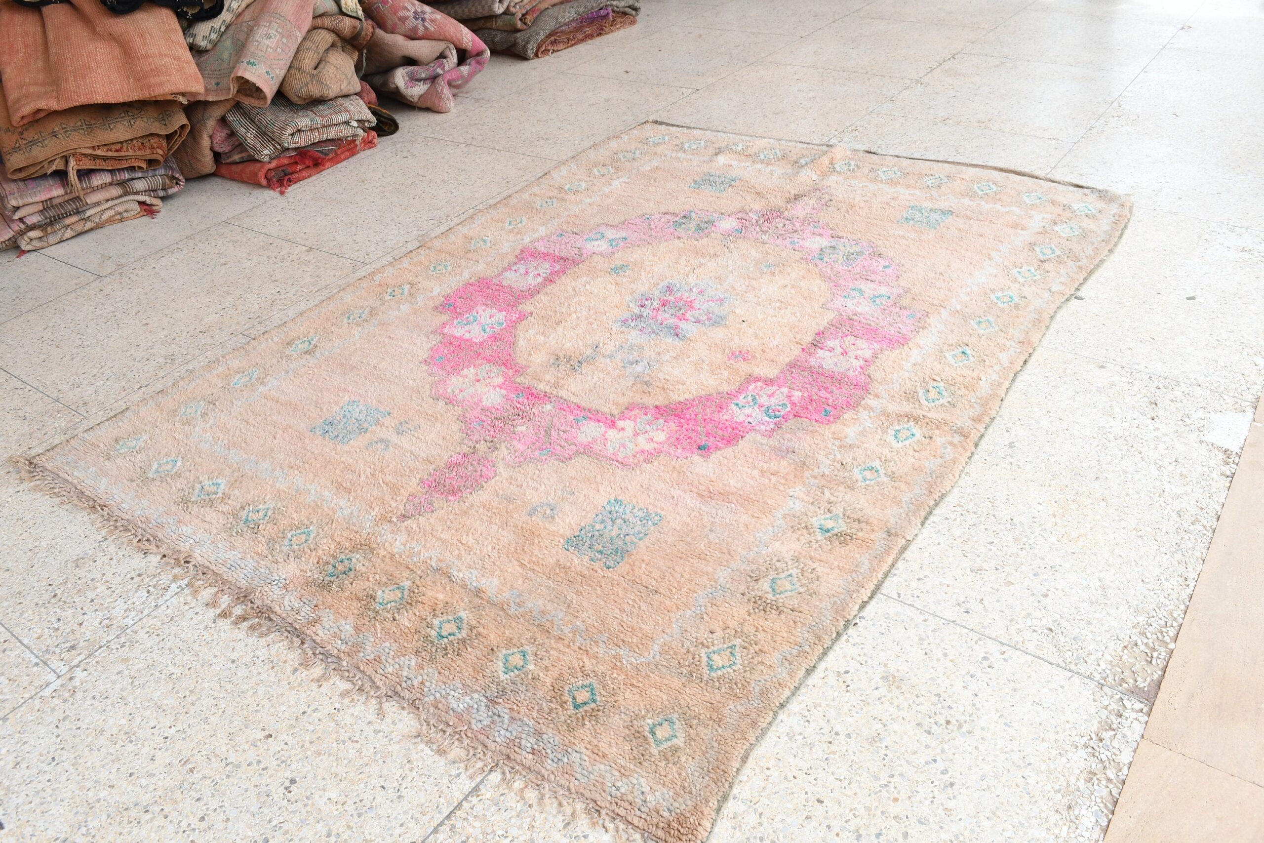 a rug is on the floor in a room. il_fullxfull.6065535599_5ls9.jpg