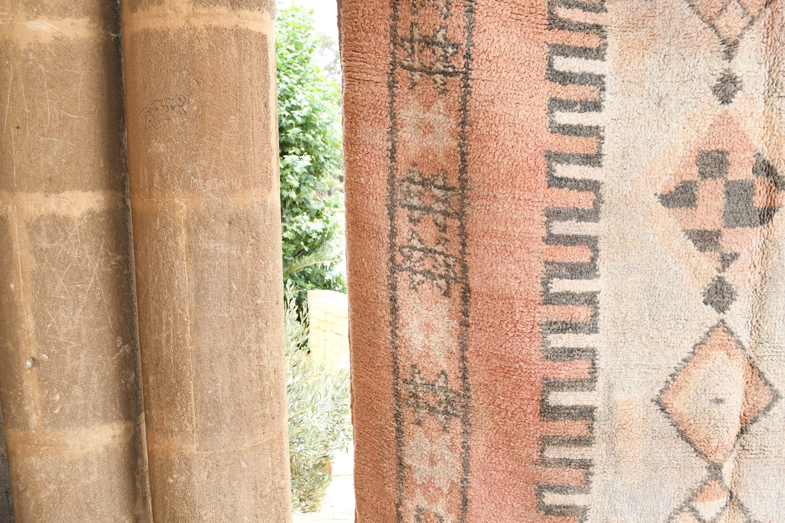 a cat sitting on a rug in a room. il_fullxfull.6065569469_lxun.jpg