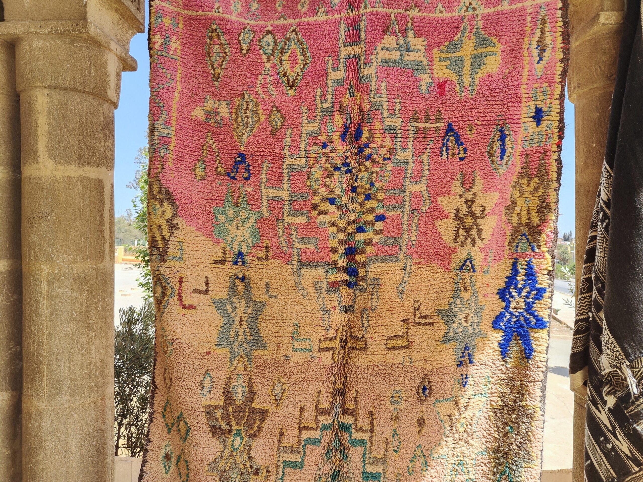 a woman is standing in front of a tapestry. il_fullxfull.6071170591_1xy6.jpg