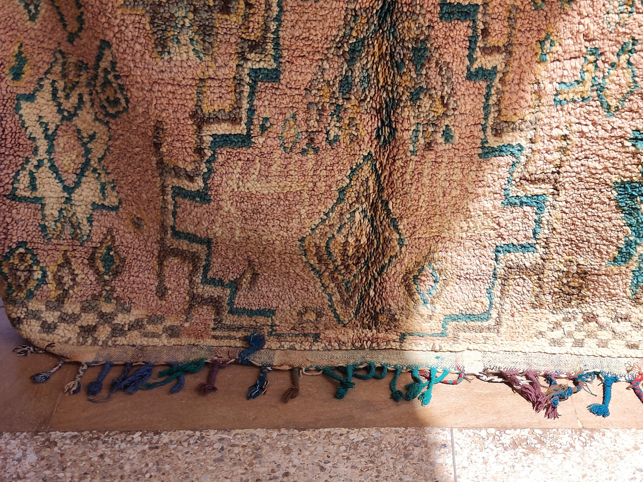 a rug with a pattern on it. il_fullxfull.6071170729_7kne.jpg