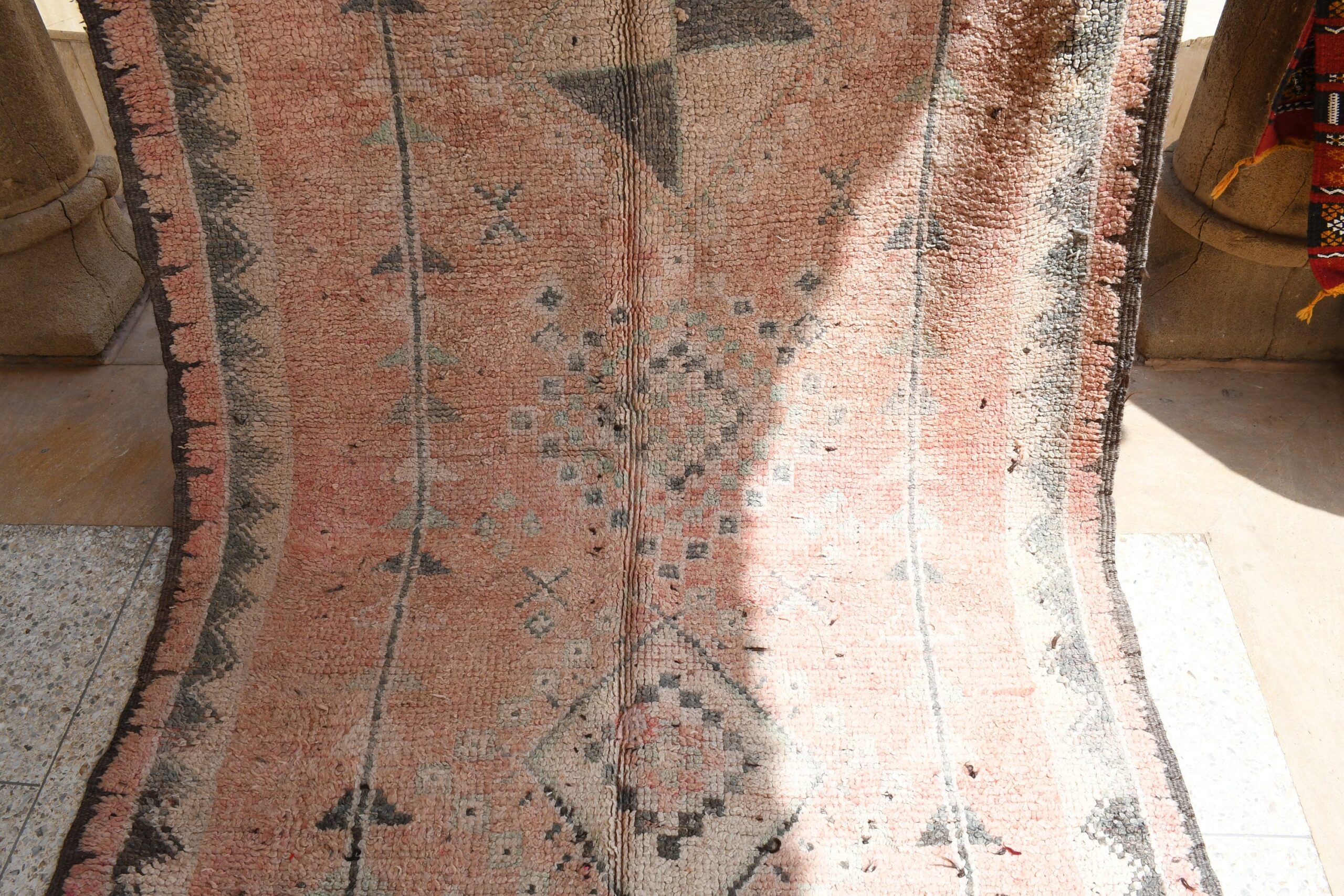 a very old rug. il_fullxfull.6073979505_qp4o.jpg