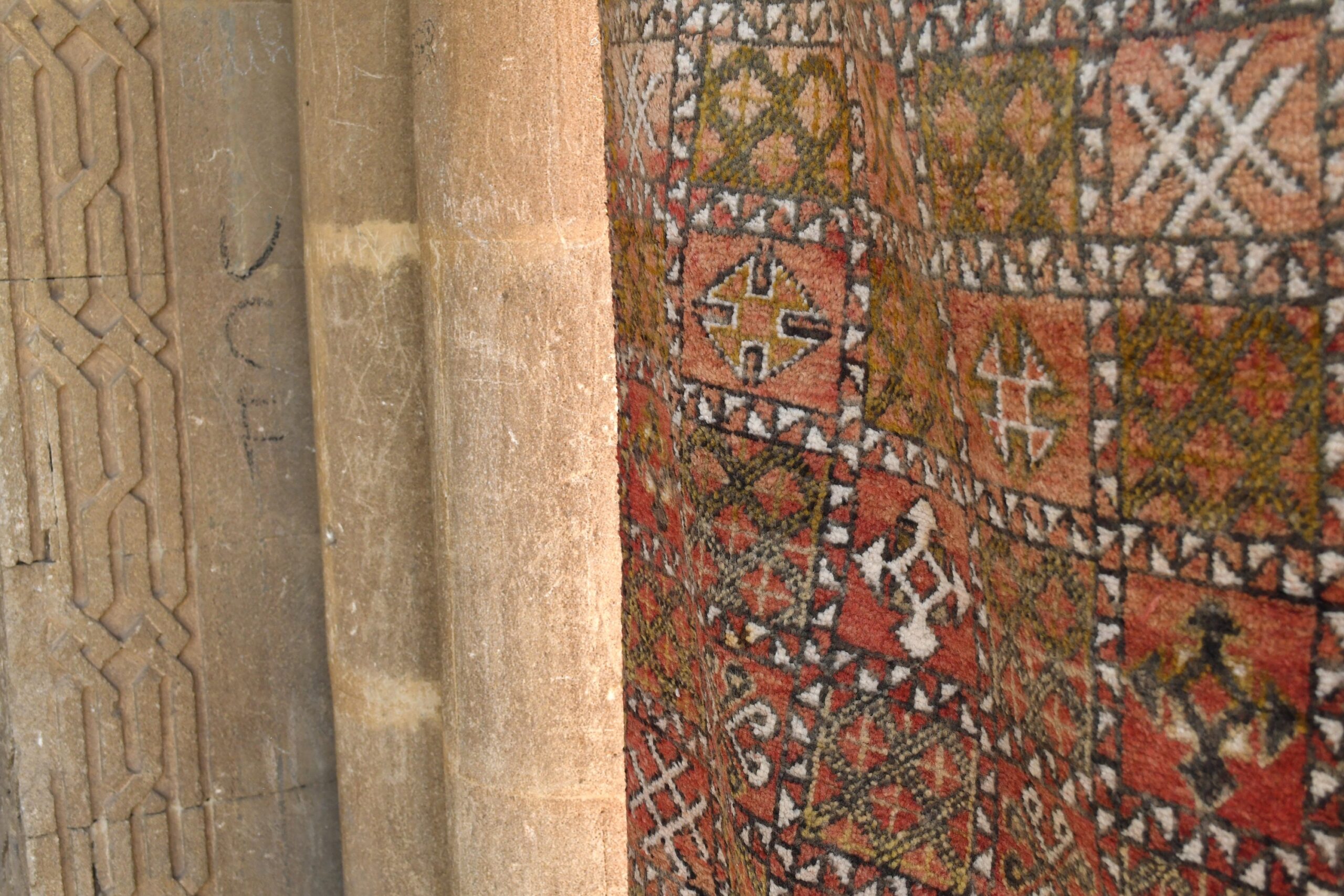 a cat sitting on a rug in a room. il_fullxfull.6076131847_7ey7.jpg