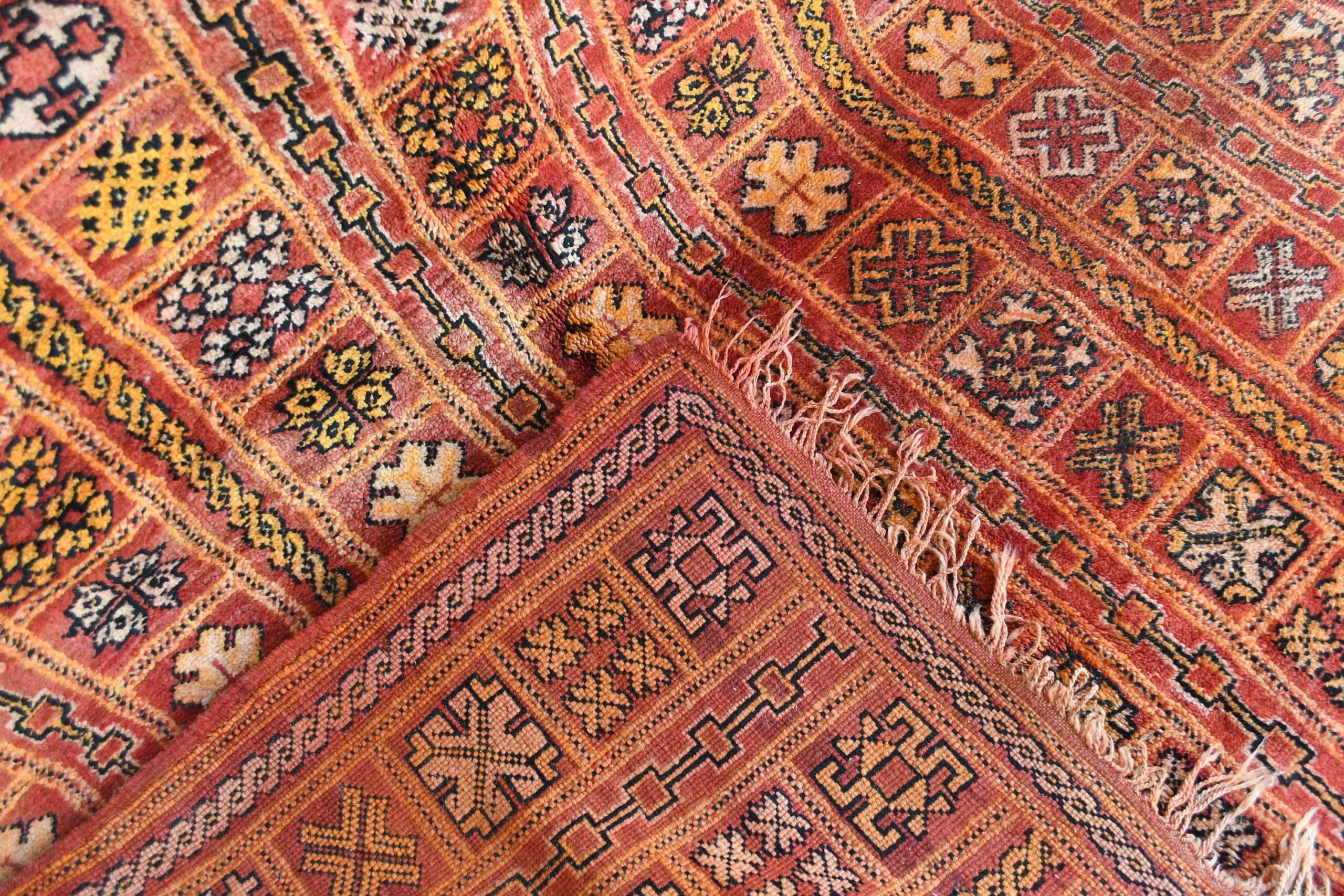 a pile of colorful rugs on a table. il_fullxfull.6076136381_9k0d.jpg