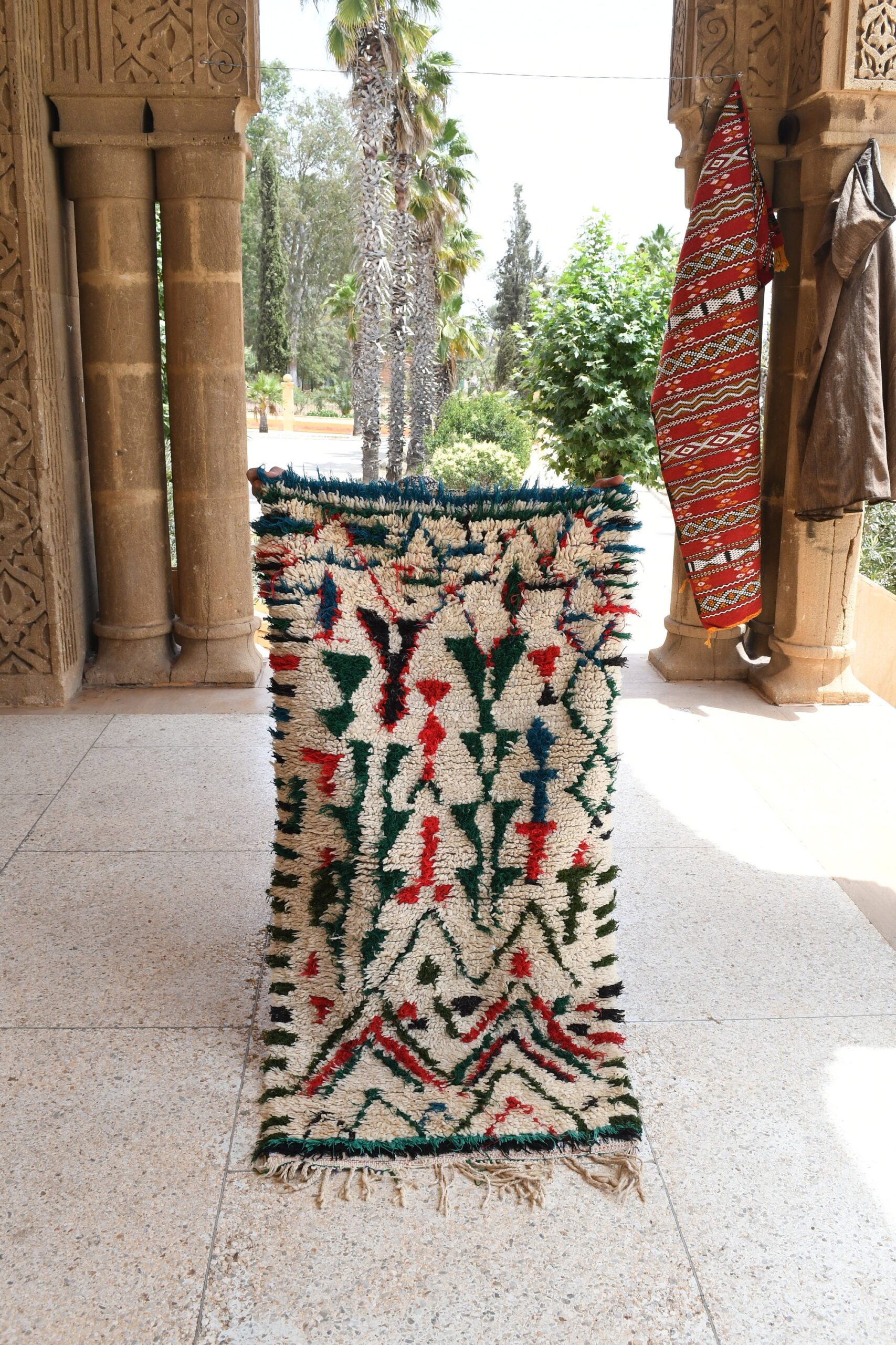 a carpet made of beads and beads. il_fullxfull.6076308749_ppnq.jpg