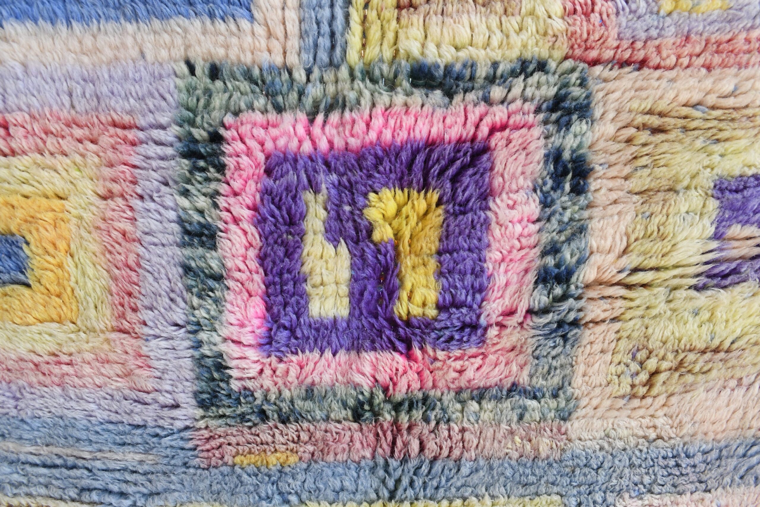 a colorful rug with a pattern on it. il_fullxfull.6083089247_t0en.jpg