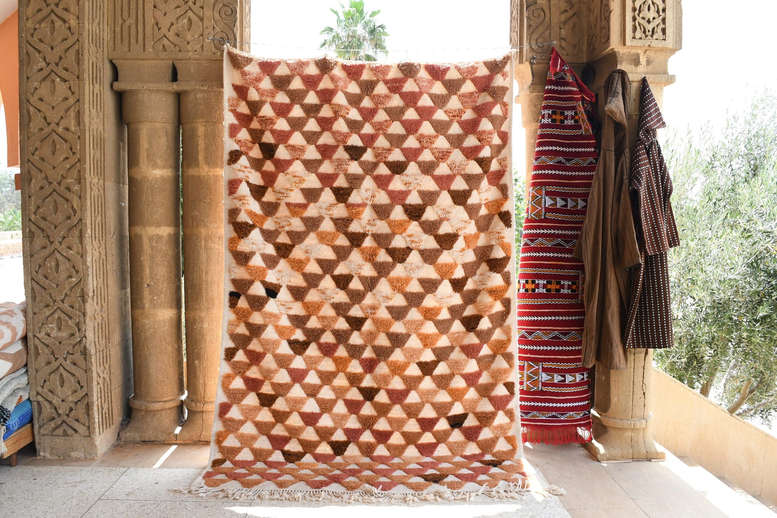 a large rug is on the floor in a room. il_fullxfull.6083104047_tgud.jpg