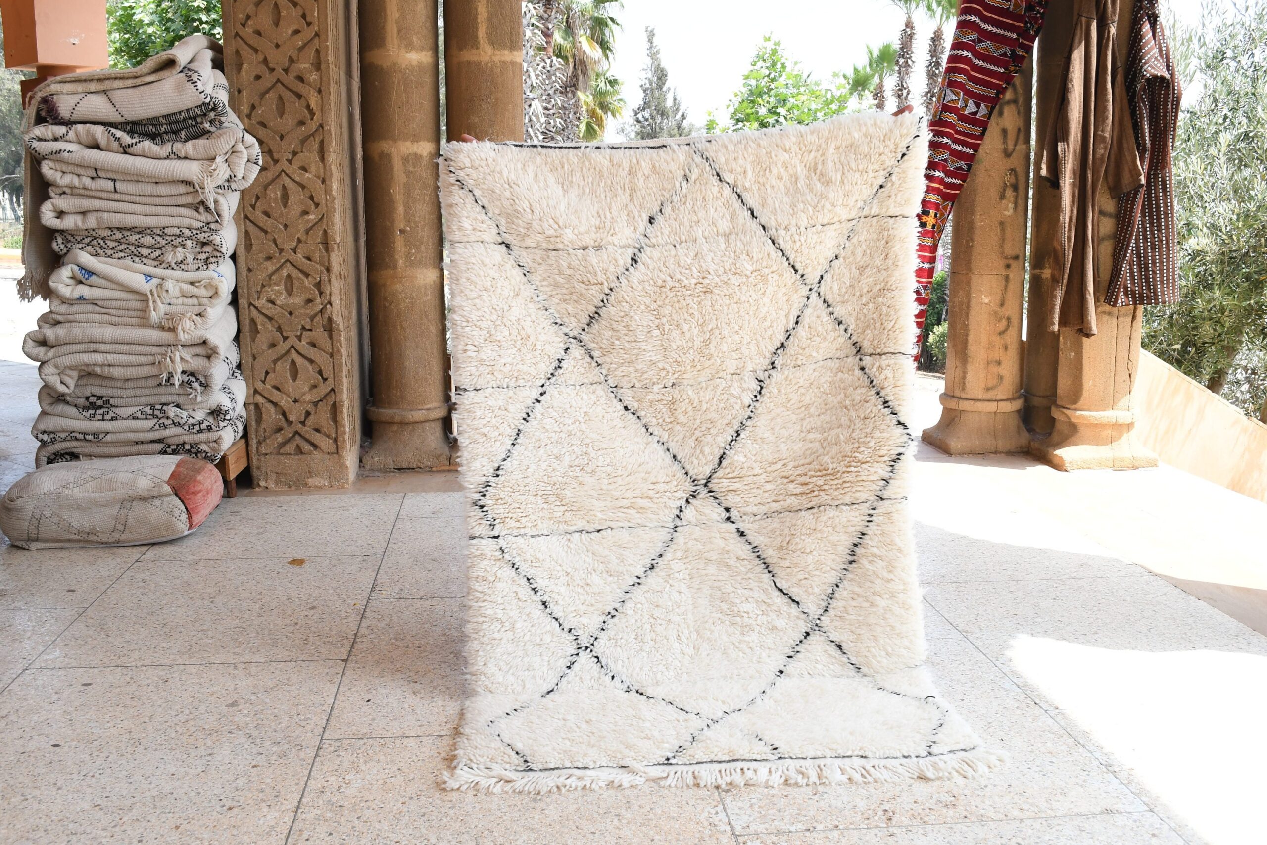 a rug is on the floor in a room. il_fullxfull.6083154447_1rc4.jpg