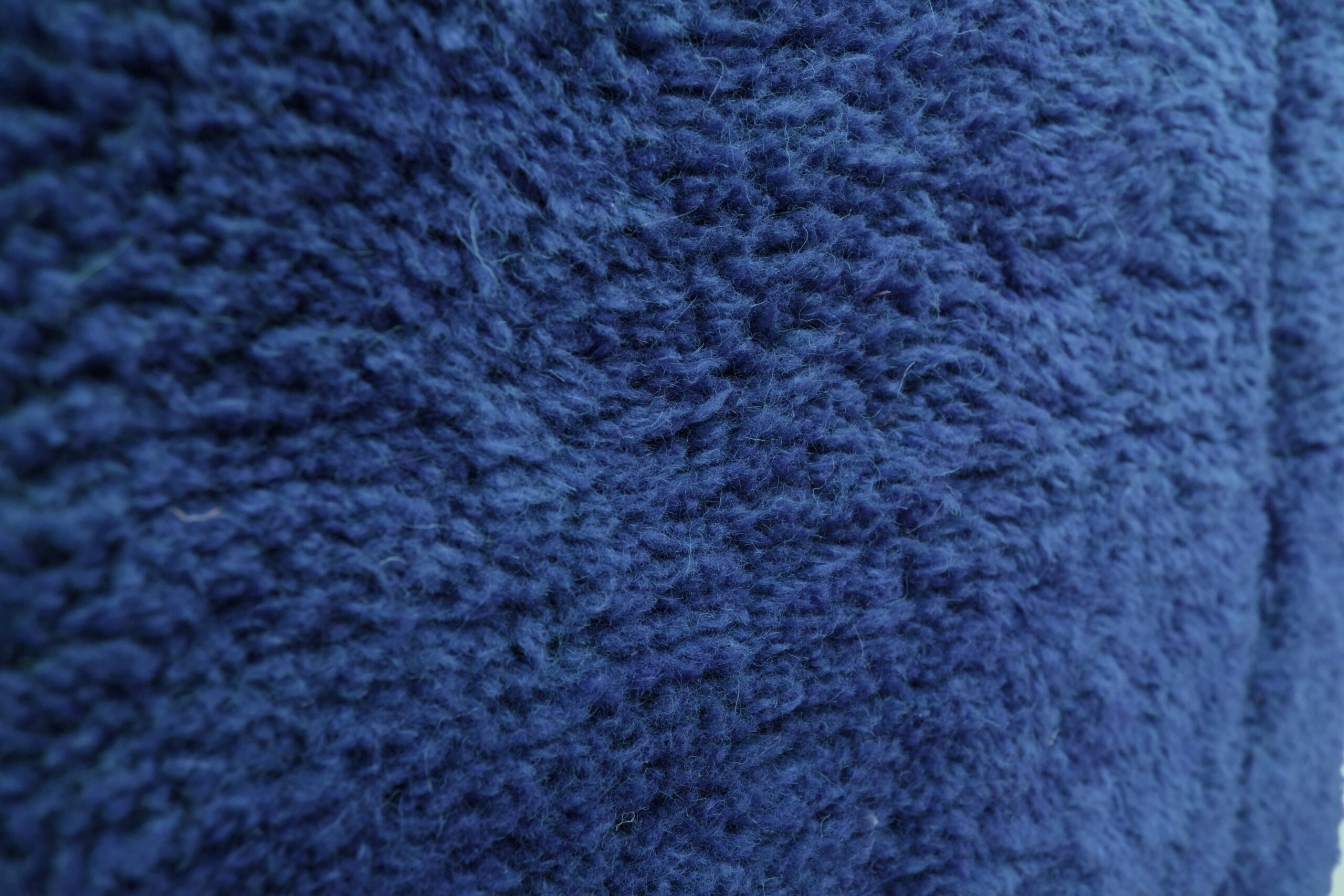 Handmade Mrirt Moroccan Wool Rug - Dark Blue, 200x300 cm, Unique Design - Image 10