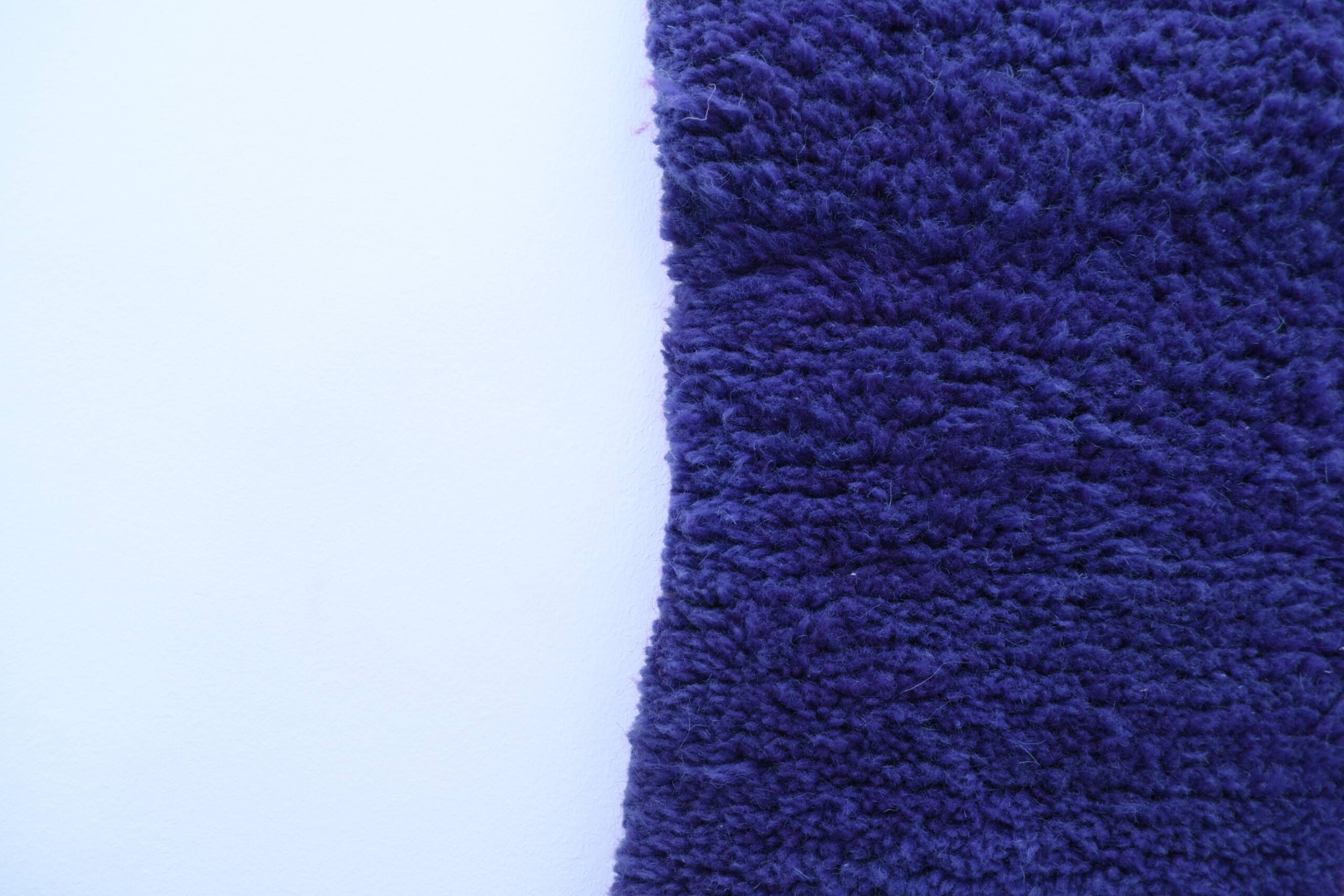 Elegant Dark Purple Mrirt Moroccan Wool Rug 200x300cm - Handmade Artistry - Image 7