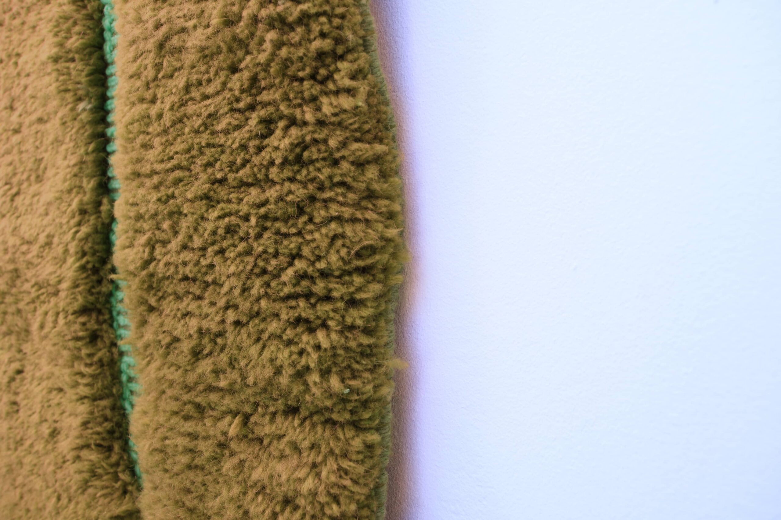 Peanut Brown Mrirt Moroccan Wool Rug 200x300cm - Handcrafted Elegance - Image 5