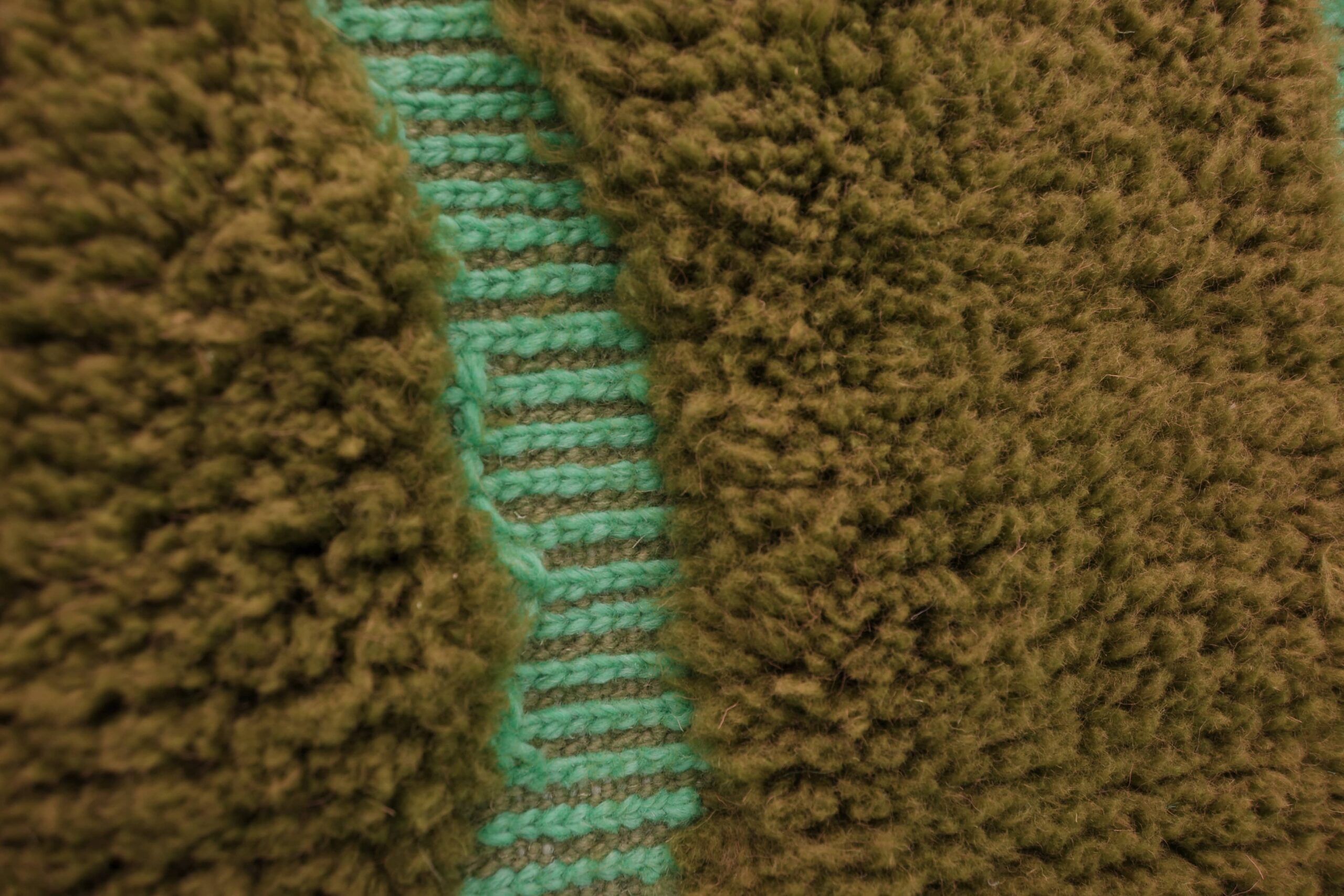 Peanut Brown Mrirt Moroccan Wool Rug 200x300cm - Handcrafted Elegance - Image 8