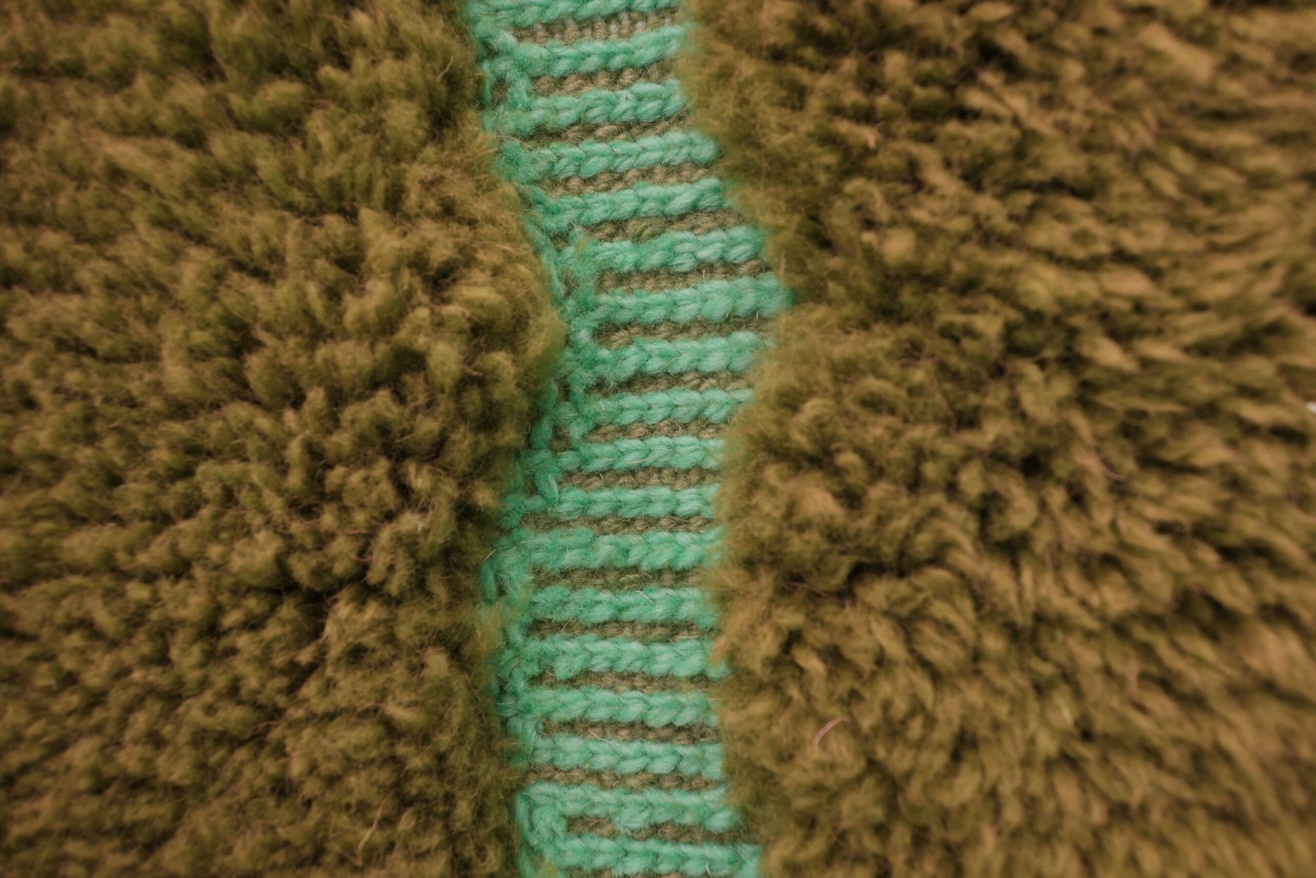 Peanut Brown Mrirt Moroccan Wool Rug 200x300cm - Handcrafted Elegance - Image 9