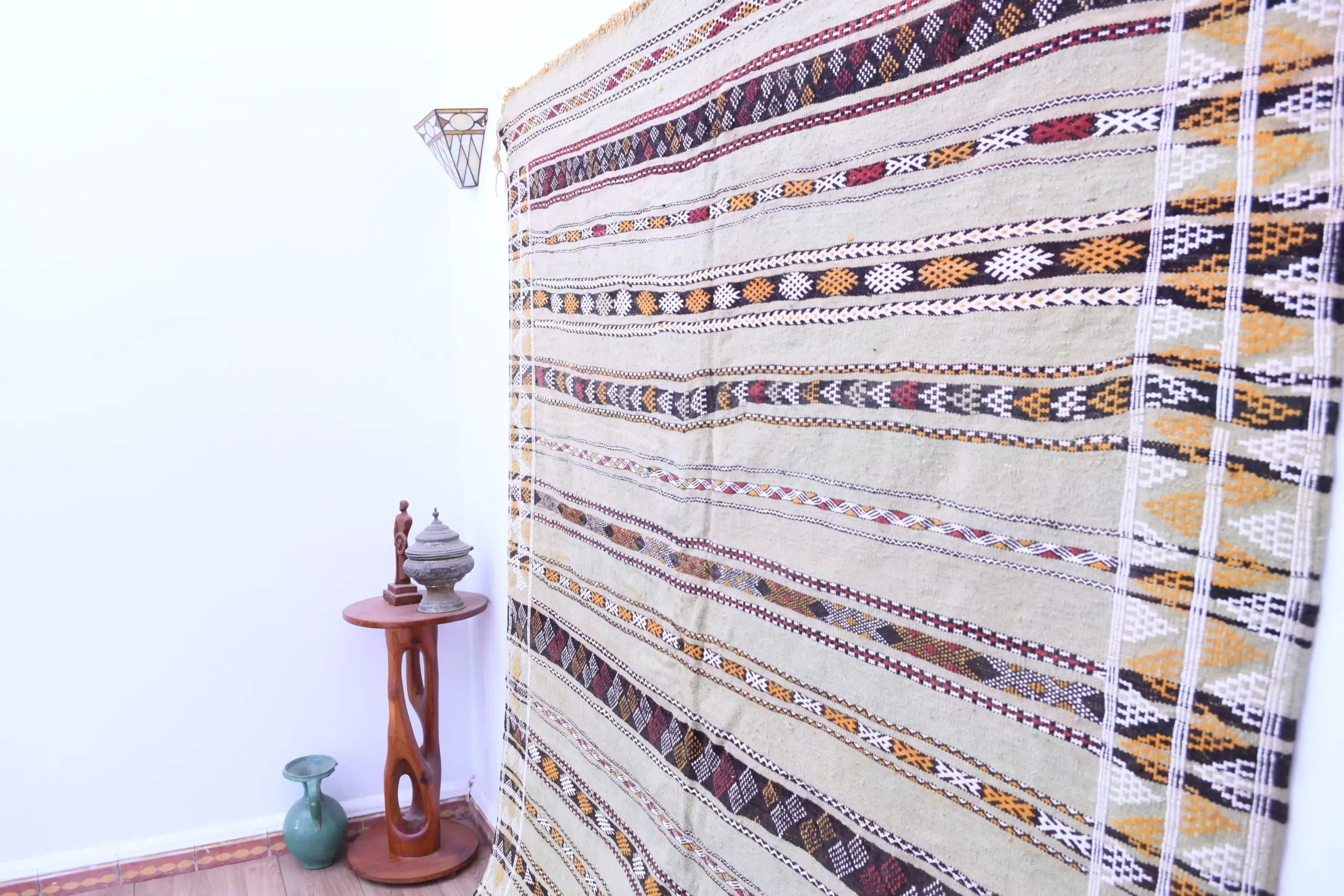 Handmade Moroccan Rug ZEM-USR-33861-O3D - Wool Rug 199.00×208.00cm - Image 2