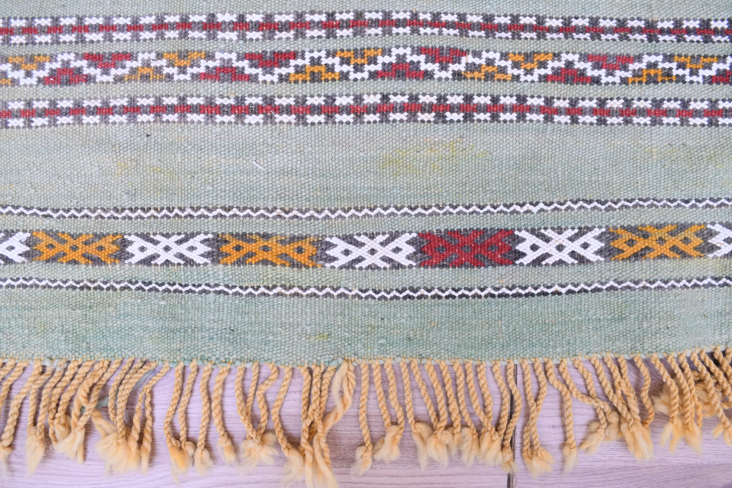 Handmade Moroccan Rug ZEM-USR-33861-O3D - Wool Rug 199.00×208.00cm - Image 9